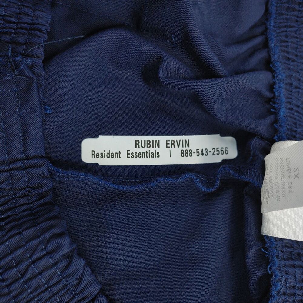 New Touch of Care Unisex Adaptive Elastic Waist Pants Navy Blue Size 2X NWT - Picture 9 of 10